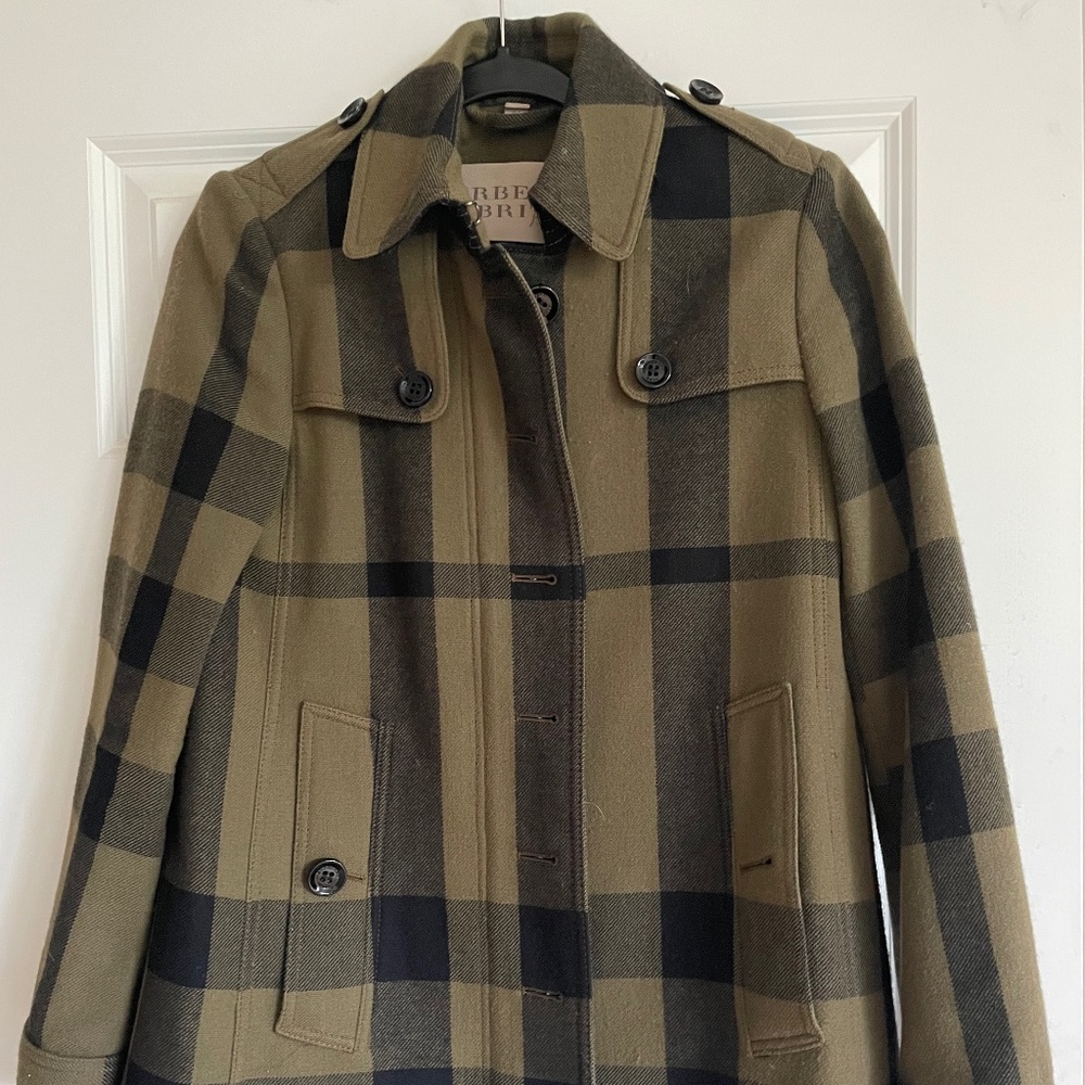 Burberry wool coat